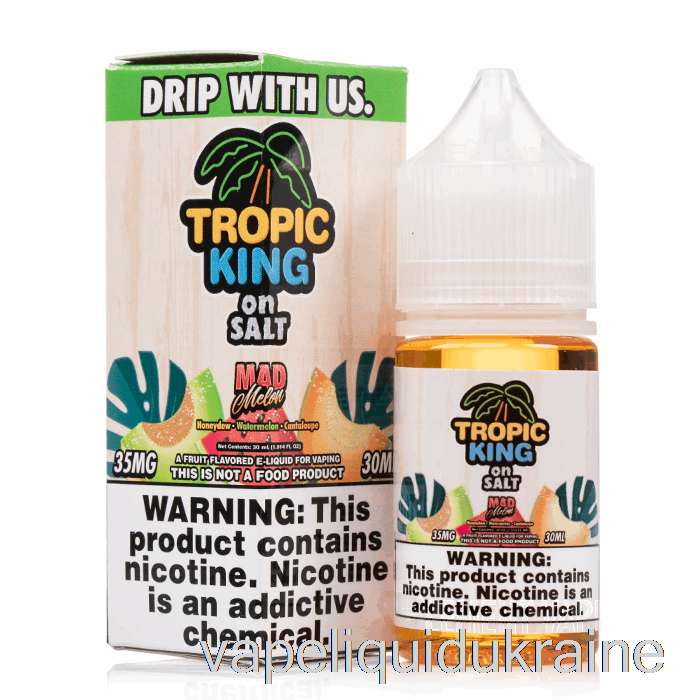 Vape Ukraine Mad Melons - Tropic King On Salt - 30mL 50mg